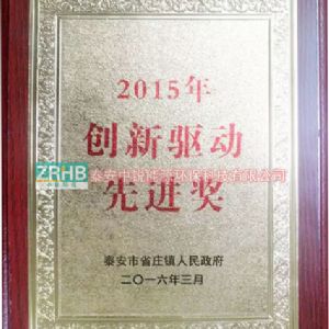 创新驱动先进奖