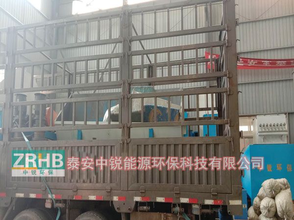 吉林延边滚筒式砂石分离机发货案例