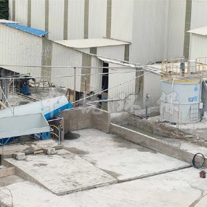 江西锥形砂石分离机完工
